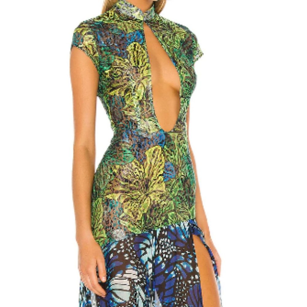 Kim Shui Lace Butterfly Dress Revolve Designer